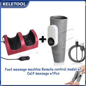 Mesin Urut Kaki Elektrik dengan Pemanas with Urut Betis Electric Roller Foot Massage Machine Suitable for relaxing massage
