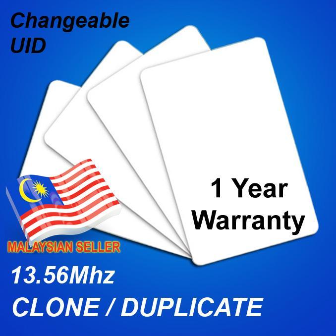 13.56MHz RFID MF1 S50 UID Writer Copier Duplicator – Includes 5 Free Rewritable Cards