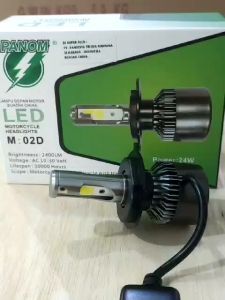 Lampu Depan 2 Sisi Nyala 3 Warna Lengkap Sama Kipas / Lampu Depan 2 LED Nyala Putih Biru Kuning Bisa Kedip Ada Kipas Cocok Buat Semua Motor