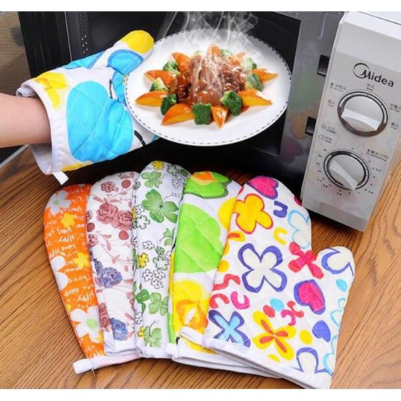 Sarung Tangan Oven Tebal | Sarung Tangan Anti Panas Untuk Dapur | Sarung Tangan Masak