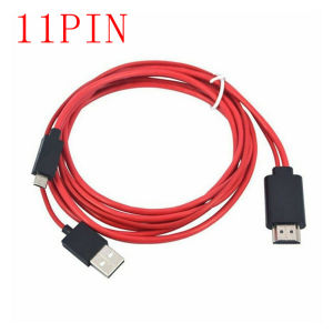 BOKEWU 1080P HD Micro USB To HDMI Cable MHL Output Audio Adapter HDTV 5 Pin 11 Pin Adaptor for Samsung