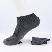 High Quality Men Bamboo Fiber Socks Men Breathable Compression Long Socks Business Casual Male Large size