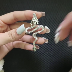 Zodiacs Dragon Themed Breastpins Chinese New Year Decoration Party Brooch Pin Suit Coat Pins Ethnic Style