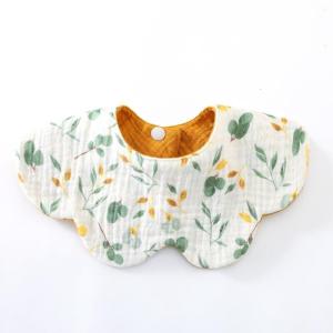 6-Lớp Yếm em bé Cho Trẻ Sơ Sinh Cotton khăn trẻ em Mềm Mại & Thoáng Khí Drooling Bib Trẻ Sơ Sinh Mọc Răng Bib Cho Ăn Giờ