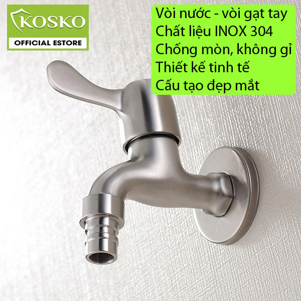 Giới thiệu các loại vòi nước rửa tay inox phổ biến