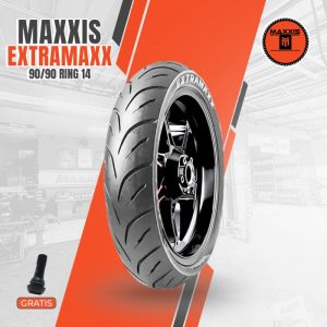 Ban Motor Matic MAXXIS EXTRAMAXX 90/90 Ring 14 Tubeless
