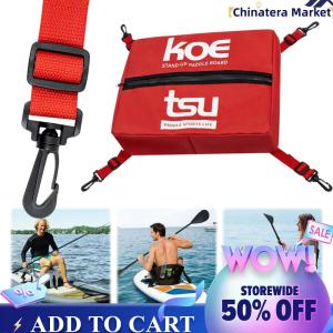 【Chinatera】Sealed Zipper Food Storage Bag 600D Oxford Cloth Portable Surfboard Insulated Bag Adjustable for Stand-Up Paddleboard