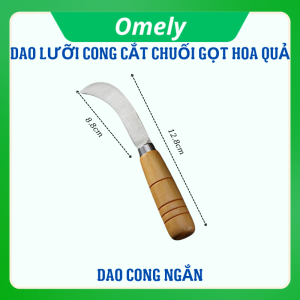 Dao gọt hoa quả cắt chuối gọt dứa bổ trái cây hàng nội địa Trung Quốc thép không gỉ siêu sắc bén tay cầm cán gỗ