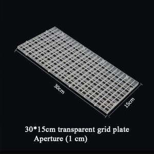 Aquarium Undergravel Filter Grid Plate – Clear Bottom Divider for Freshwater & Marine Tanks
