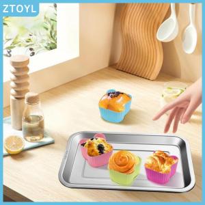 ZTOYL 8PCS Silicone Lunch Box Dividers For Children Kids School Food Dividers For Bento Box Silicone Cupcake Liners Mold Baking Tools