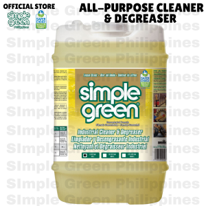 Simple Green Concentrated Industrial Cleaner & Degreaser  - Lemon 18 Liters