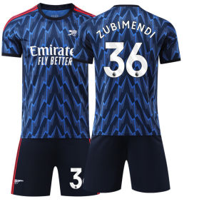 AU2526 Arsenal away football jersey Saka 7 Erdogans jersey 9 Therasus Training and Competition Set