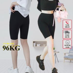 Quần Legging ĐÙI biker short Có big size 96KG vải thun Dày đẹp so với thị trường  thiết kế 2 túi trước hai túi sau