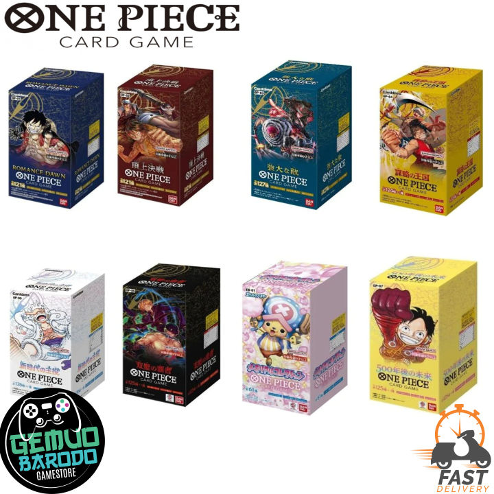 One Piece TCG Booster Box (24 Pack) / Booster Pack (1 Pack) OP01 / OP02 / OP03 / OP04 / OP