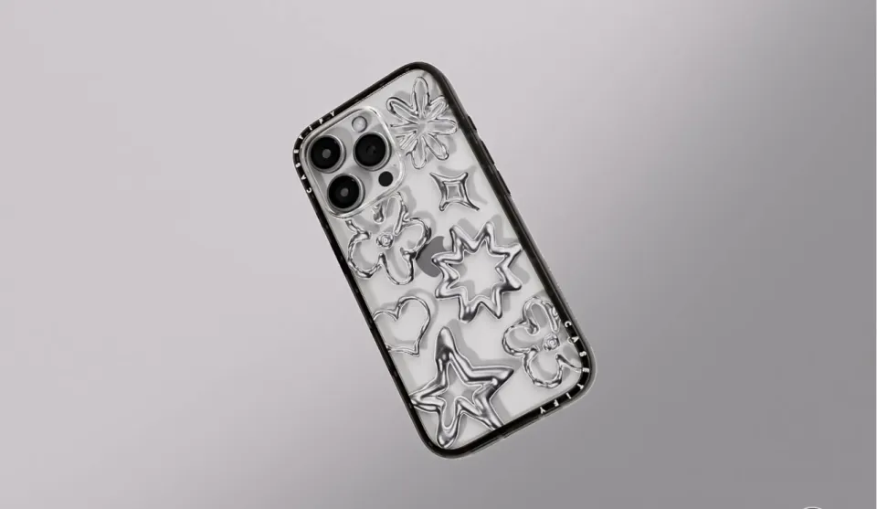New Casetify Pink Organza Ribbon Impact Lite Case for iPhone 16