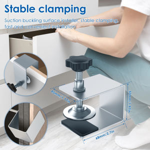 4PCS Heavy Duty Drawer Fixing Clips Secure & Durable Cabinet Organizer for Filipino Homes