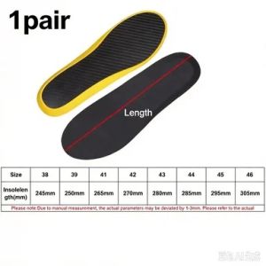 1Pair Full Shoe Sole Carbon Plate High Quality Sports Insoles Plantar High Elastic Pad Carbon Fiber Fasciitis Man Running Insoles