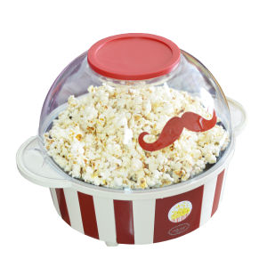 Fully automatic Stirring Speed Popcorn MakerPopcorn Popper Machine with Stirring Rod Offers Large Lid for Serving Bowl and Convenient Storage