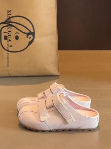 Free Shipping 2026 Spring/Summer New Breathable Slip-On WomenS Casual Shoes With Platform Sole And Velcro Closure Versatile White Sneakers
