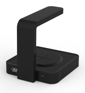 UV Sterilizing Phone Charger With Wireless And USB Charging - Disinfection by Ultraviolet Light - Qi Wireless Compatible - Ideal for Smartphones - Modern Design Wireless Charger - Multi Purpose