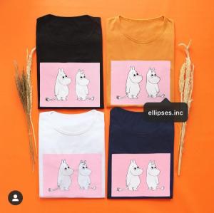 ELLIPSES.INC Tumblr Tee / T-Shirt / Kaos Wanita Lengan Pendek Kudanil