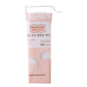Gói của 500 miếng tẩy trang miếng bông tạo nên mặt Remover bông chăm sóc da mặt trang điểm miếng làm sạch da