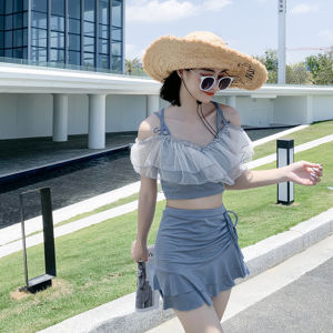 ชุดว่ายน้ำทูพีช ทูพีชสีพื้น ชุดว่ายน้ำเเฟชั่น สีพาสเทล ฤดูร้อนคลายเครียด ชุดว่ายน้ำทูพีช