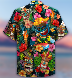 ZEEMIN  2024 Loose Breathable 3d Print Trendy Cool Fashion Hawaiian Shirts Beach Party Tops Short Sleeves Summer Mens Shirts