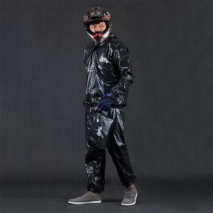 Jas Hujan Pria Mantel Setelan Bahan Tebal Besar Anti Rembes