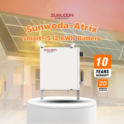 Sunwoda -Atrix smart- 5.12 kWh Battery แบตเตอรี่โซล่าเซลล์ | Lazada.co.th