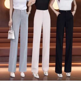 Quần Suông Ống Loe Mẫu mới 2023 cạp cao 1 nút-XMTĐ- Mã 48E