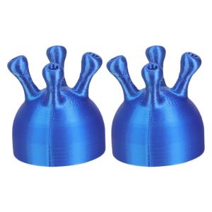 2 Pieces Cow Udder Milk Box Caps for Spill Proof Pouring Milk Bottles Pourer Lids Funny Milk Carton Stoppers Supplies