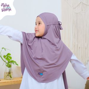 jilbab tali bahan jersey premium anak perempuan naura usia TK SD / hijab instan anak / kerudung anak anti gerah
