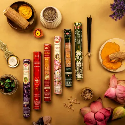 Nhang Hem xông nhà Thanh hương Hem Nhang Ấn Độ