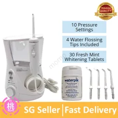 Waterpik Ultra Plus Water Flosser With 5 Tips And Advanced Pressure Control System With 10 Settings, Dental Plaque Removal Tool, White (WP-150UK) | Singapore - View #8
