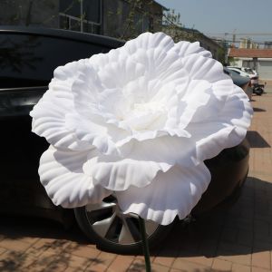 INNEWIN 40/50cm Artificial Peony PE Giant Fake Flowers Window Display Simulation Peony Flower Photo Props
