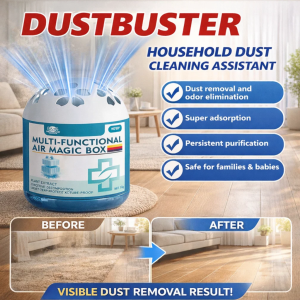 Super Strong Dust Cleaning Magic Box All-Purpose Automatic Vacuum Cleaner Powerful Dust Removal Air Purification Tool Household Dust Remover