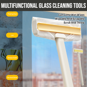 Multifunctional Glass Cleaning Tools Clean Easy Screen Brush Household Window Bathroom Kitchen Glass Cleaning Tool