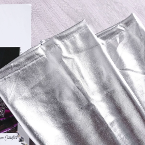 Womens Over Knee Socks Faux Leather Pants Casual Long Overknee Pantyhose