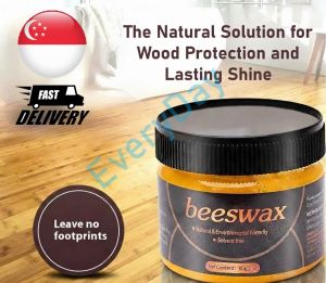 [Local SG Stock] 100% Natural Beeswax Natural Wood Shine for furniture rejuvenation using Beeswax