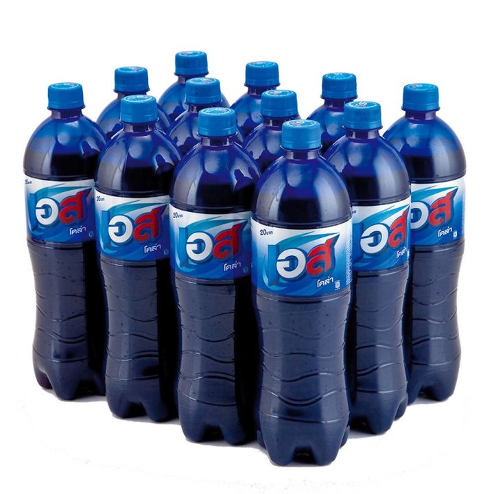 เอส น้ำอัดลม กลิ่นโคล่า 1 ลิตร แพ็ค 12 ขวด Est Cola Soft Drink 1L x 12 ...