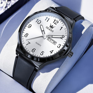 FCOLEVS watch for men original waterproof youthful diversity silent timekeeping dual calendar luminous men watch