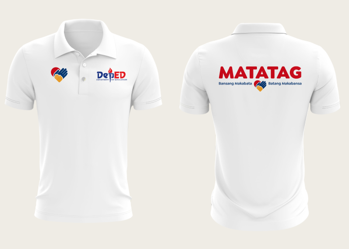 Matatag Polo Shirt Deped Uniform Tops Full Sublimation Design Deped ...