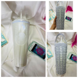 Chính hãng - Ly Starbucks Cold Cup Bling 24OZ (709ml) - Kèm tặng túi đựng ly 100% Handmade (Mẫu riêng từng ly) | Terri Store