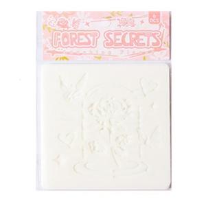6 Pcs Floral Stencils Hollow Out Painting Stencils Butterfly Drawing Stencils Forests Garden Templates for Wall Painting