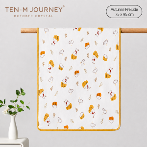 【Rainbow Culture】 【十月结晶|TEN-M JOURNEY|OCTOBER CRYSTAL】 Baby Waterproof Bed Pad Reusable Cotton Diaper Changing Mat