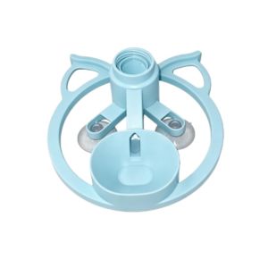 ALLLUCK Anti Overturning Pet Water Dispenser Splash-proof 2-in-1 Design Cat Drinking Machine Durable Suction Cup Base Automatic Cat Feeder For Cats Dogs