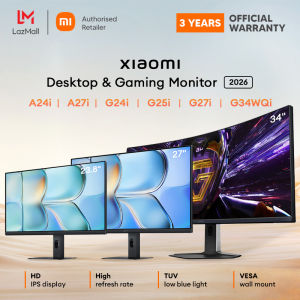 (Official) Xiaomi Mi Monitor A24i / G34WQi / G24i 2026 / G27i 2026 | 23.8 - 34 Inch Office Gaming Monitor IPS Technology 178° 1080P HD Display High Refresh Rate (3 Years Warranty)