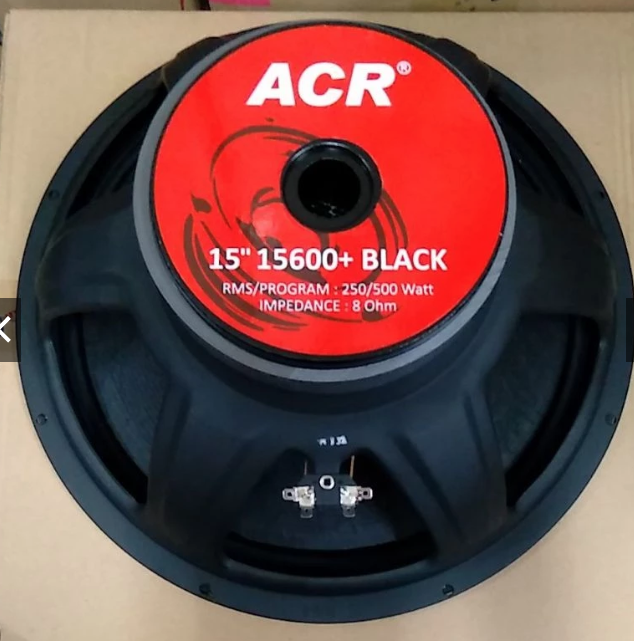 speaker 15inch acr 15600+ black 500watt subwoofer Speaker Dolby