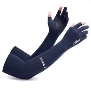 UV Block Cooling Sleeves - Breathable Ice Silk for PH Outdoor Work & Travel